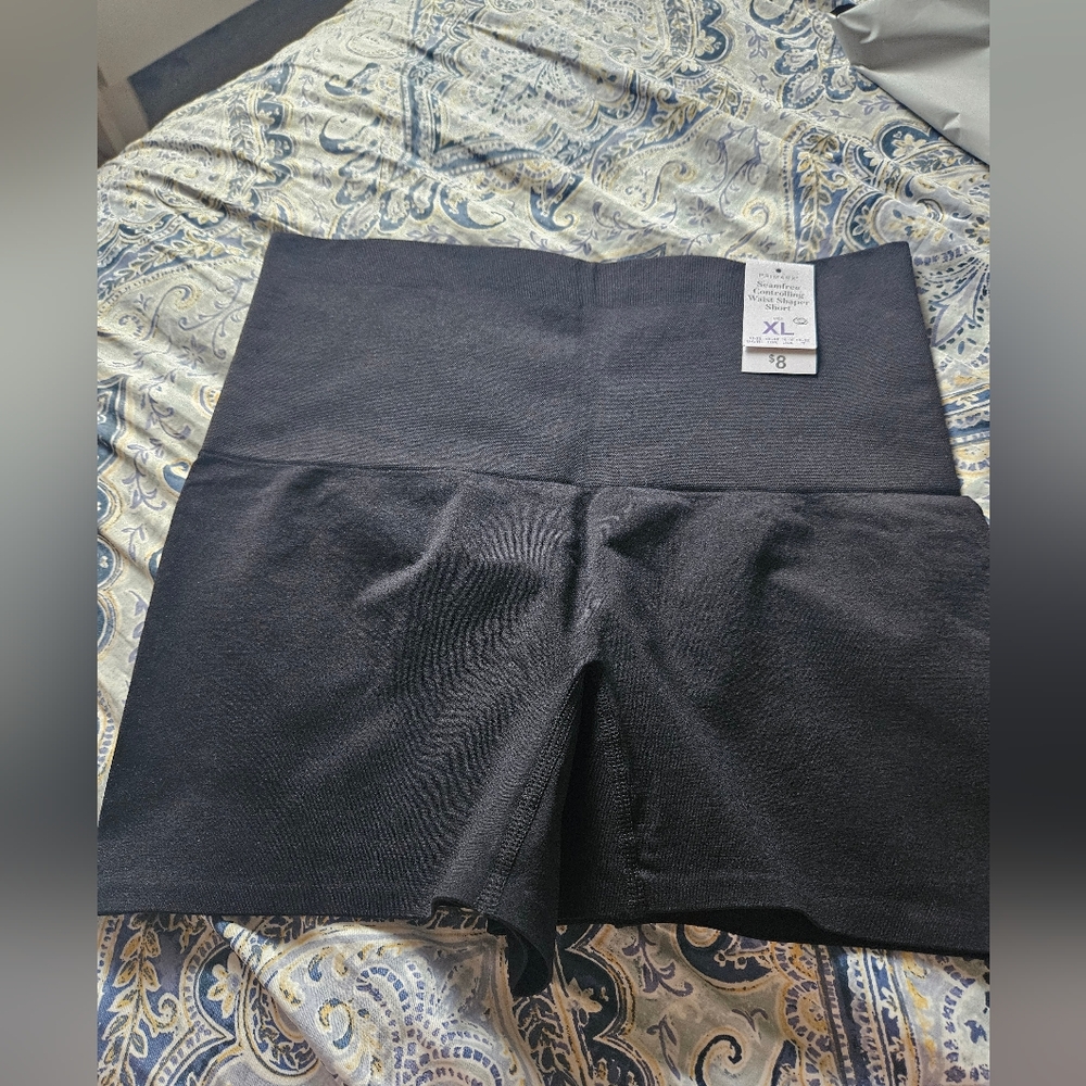 Primark Black Controlling Waist Shaper Shorts